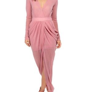 DARLENE MAUVE SHIMMER PERFECT DRESS